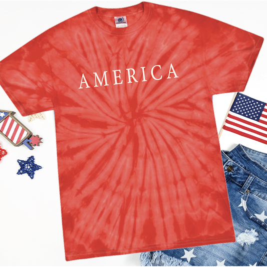 AMERICA Short Sleeve T Shirt
