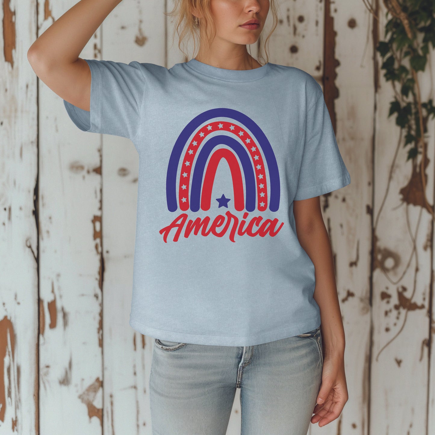 America Rainbow T-Shirt