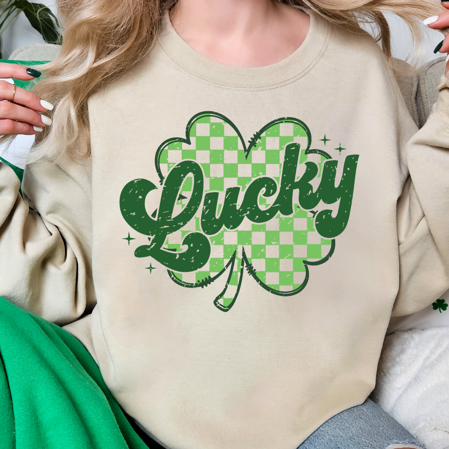 Lucky Shamrock Crewneck