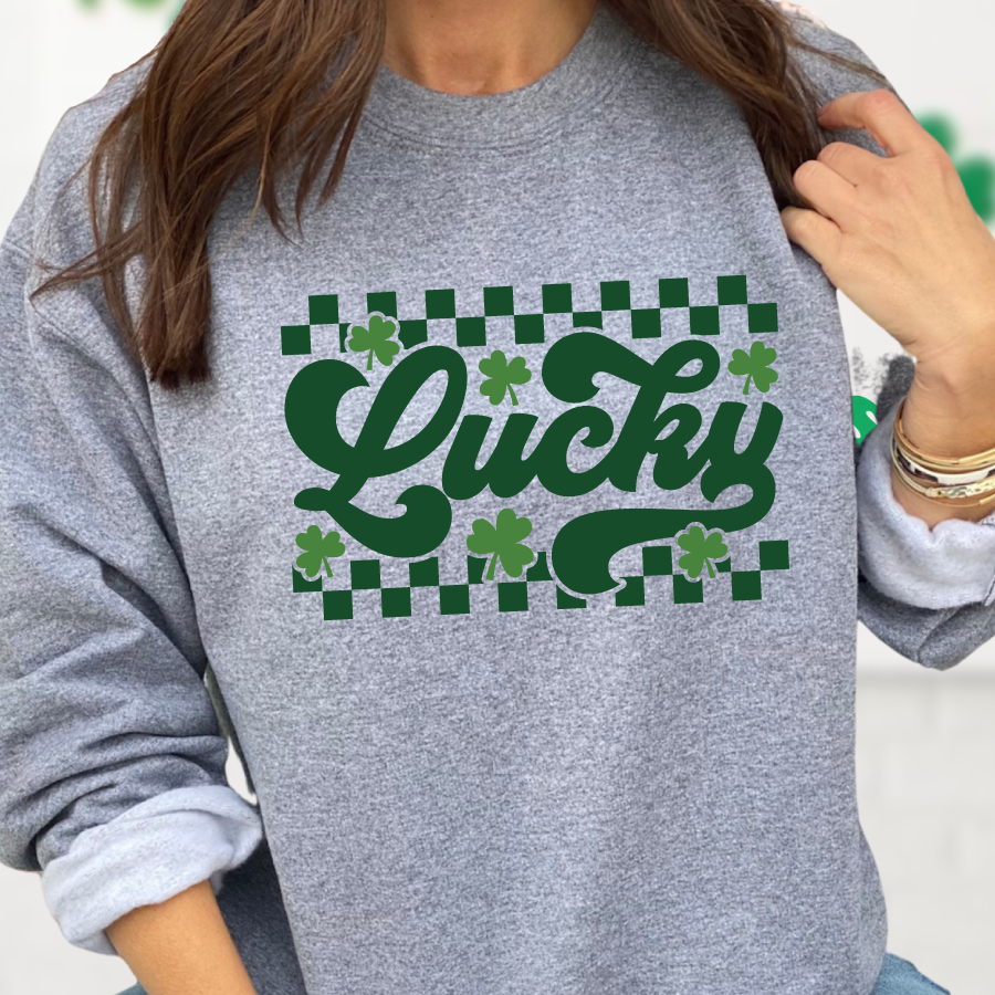 Retro Lucky Crewneck