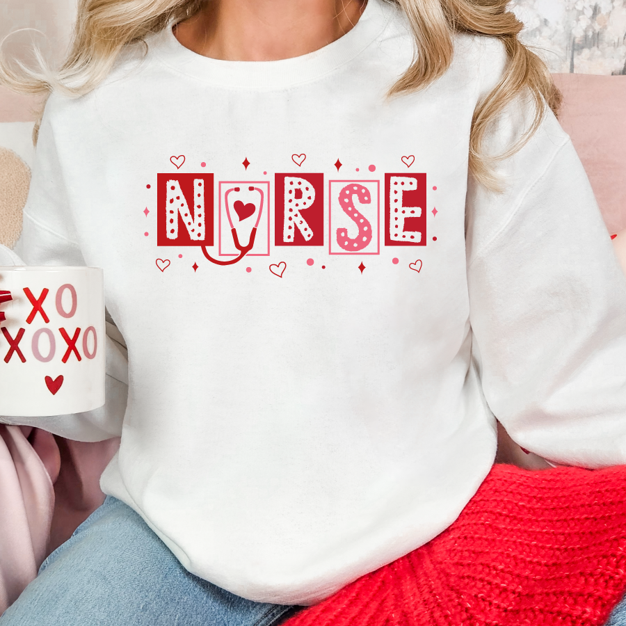 Nurse (Valentine) Crewneck