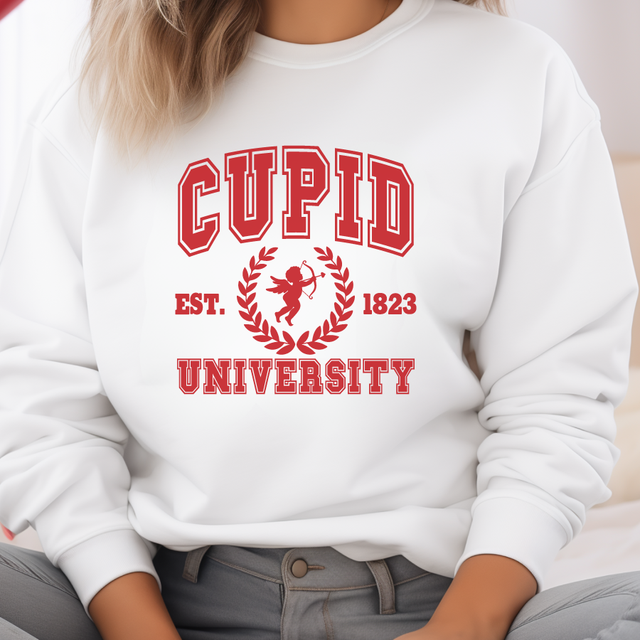 Cupid University Crewneck