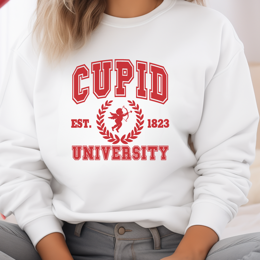 Cupid University Crewneck