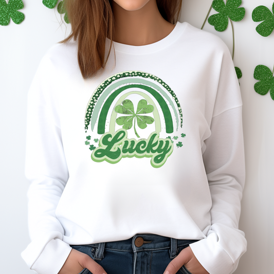 Lucky Rainbow Crewneck