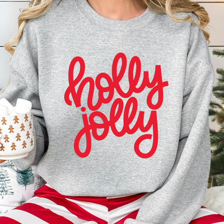 Holly Jolly (Red) Sweatshirt