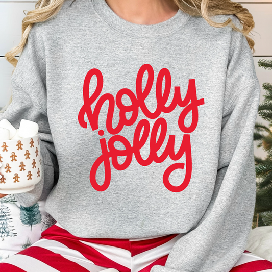 Holly Jolly (Red) Sweatshirt