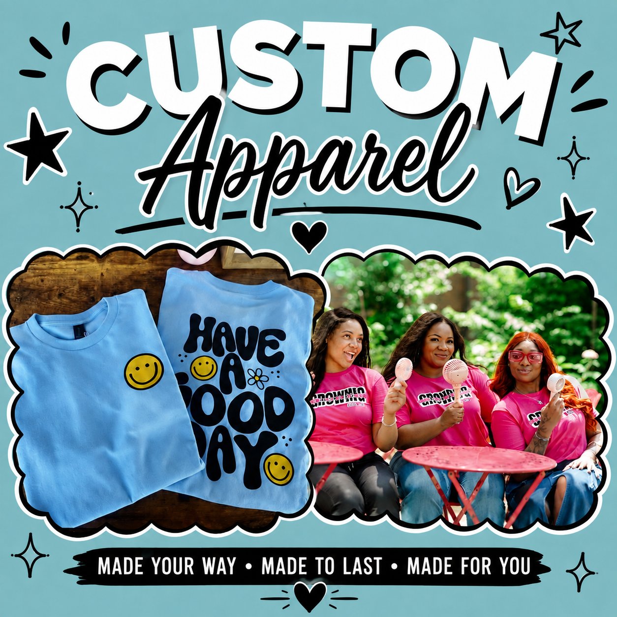 CUSTOM APPAREL
