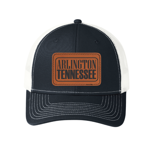 Arlington TN Leather Patch Hat