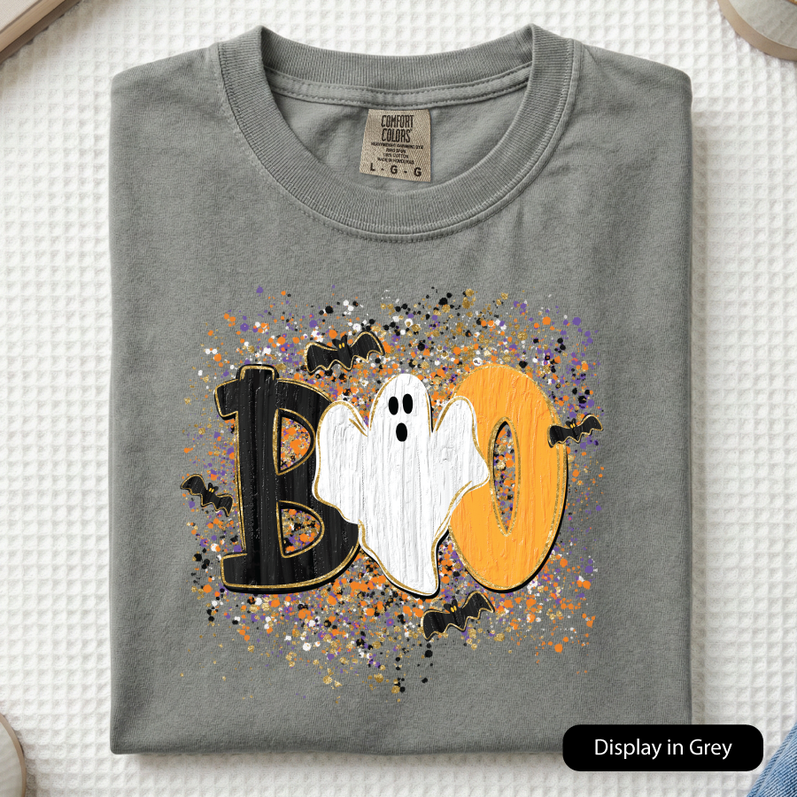 Boo Splatter (Comfort Colors)