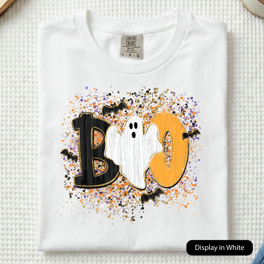 Boo Splatter (Comfort Colors)