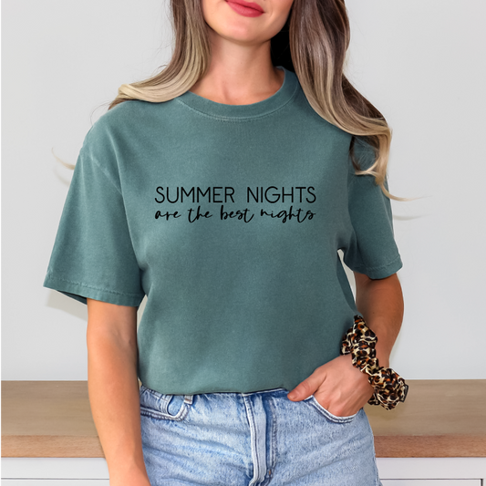 Summer Nights are the Bests Nights T Shirt