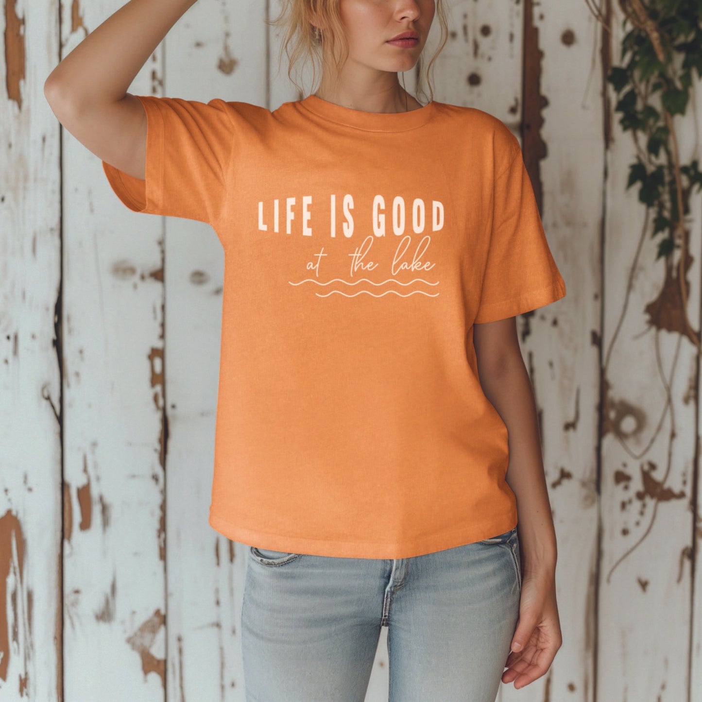 Life is Good at the Lake T Shirt