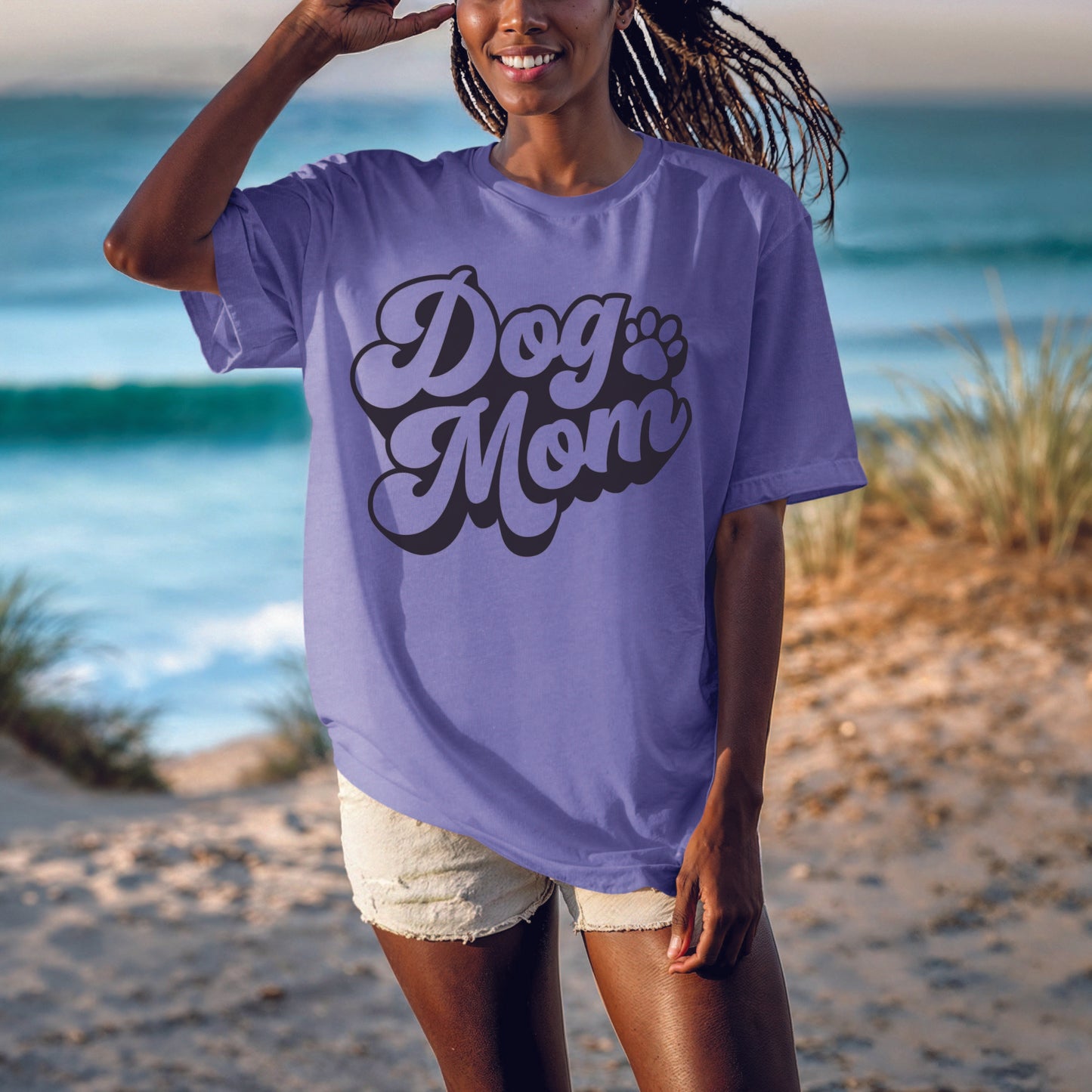 "Dog Mom" T Shirt