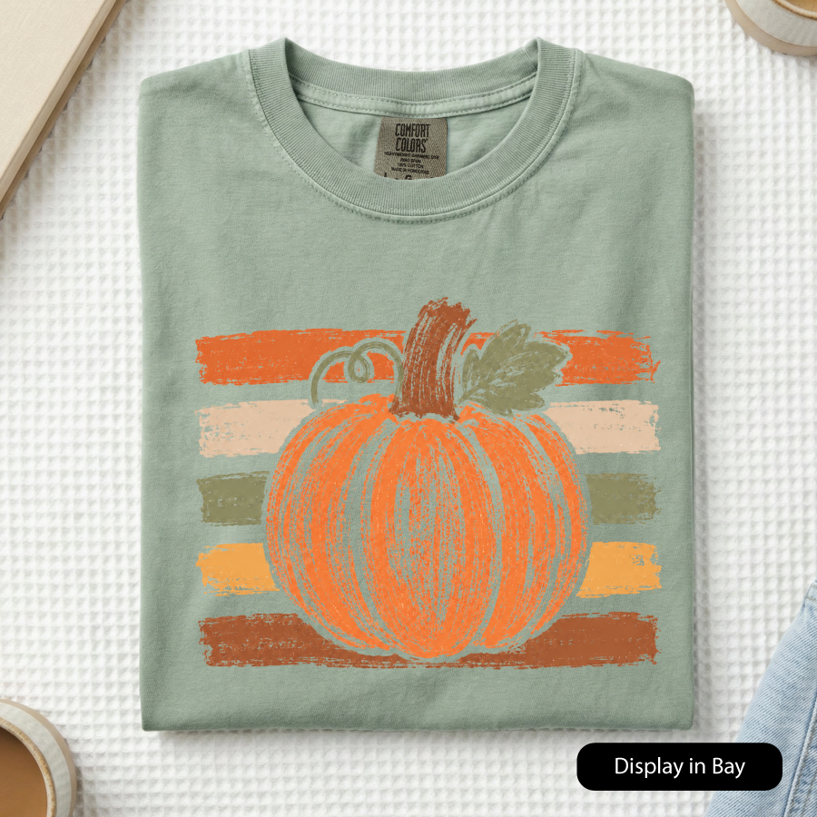Distressed Pumpkin (Comfort Color)