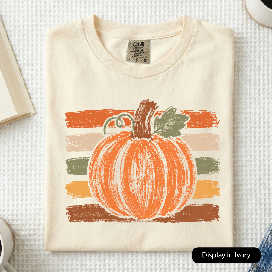 Distressed Pumpkin (Comfort Color)