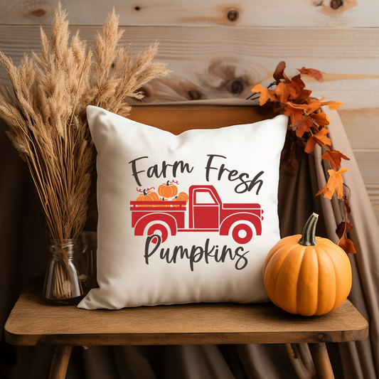 Farm Fresh Pumpkins Pillow Case