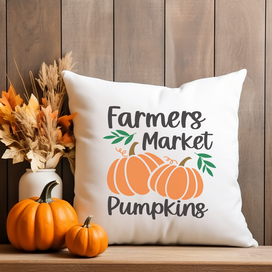 Farmers Market Pillow Case