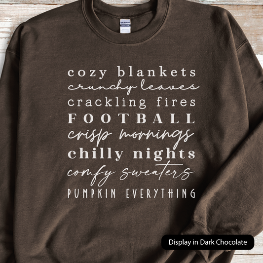 All Fall Words Crewneck