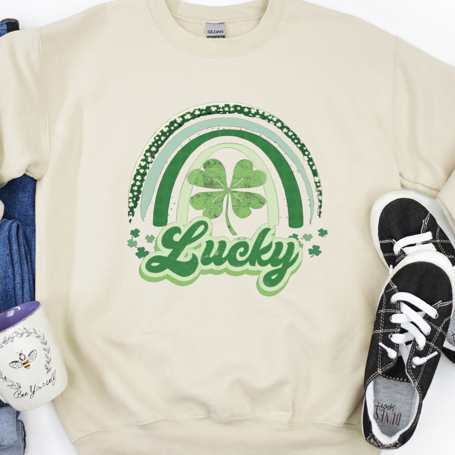 Lucky Rainbow Crewneck