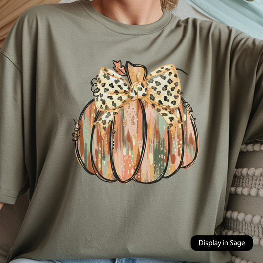 Colorful Pumpkin Short Sleeve T Shirt