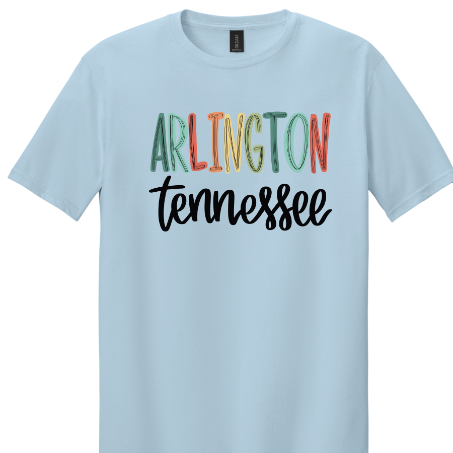 Multicolor Arlington Short Sleeve T Shirt