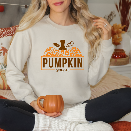 Leopard Pumpkin Season Sweatshirt