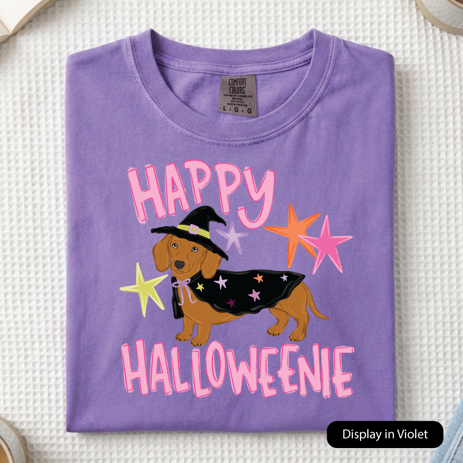 Happy Halloweenie (Comfort Colors)
