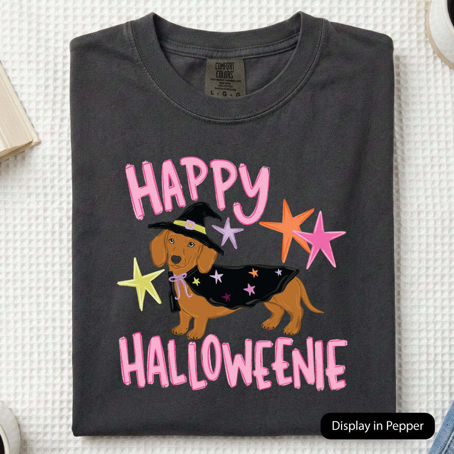 Happy Halloweenie (Comfort Colors)