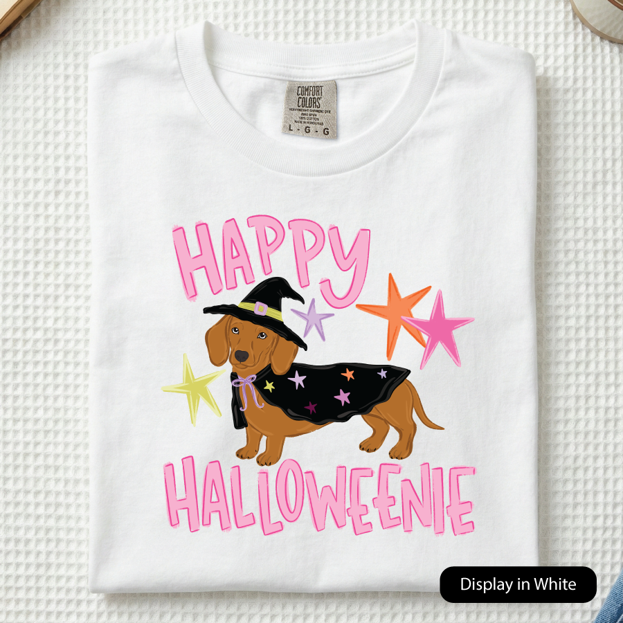 Happy Halloweenie (Comfort Colors)
