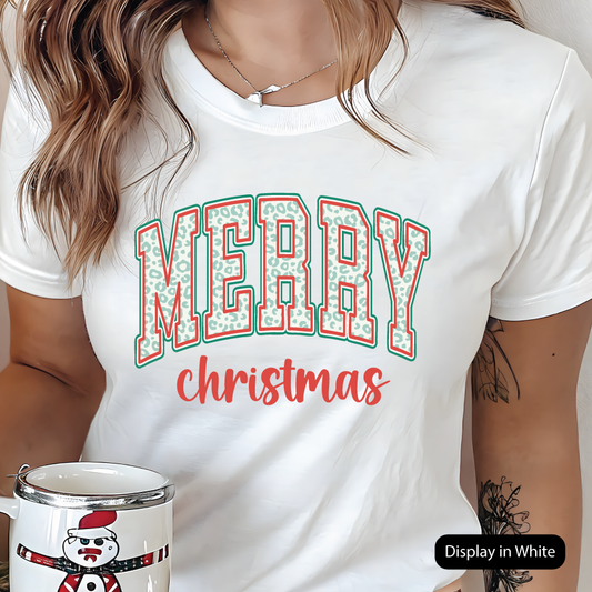 Leopard Merry Christmas