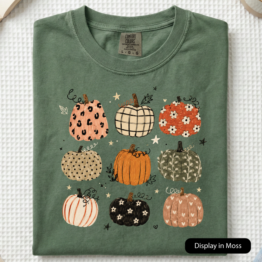 Multi-Pumpkins (Comfort Colors)