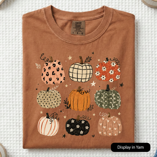 Multi-Pumpkins (Comfort Colors)