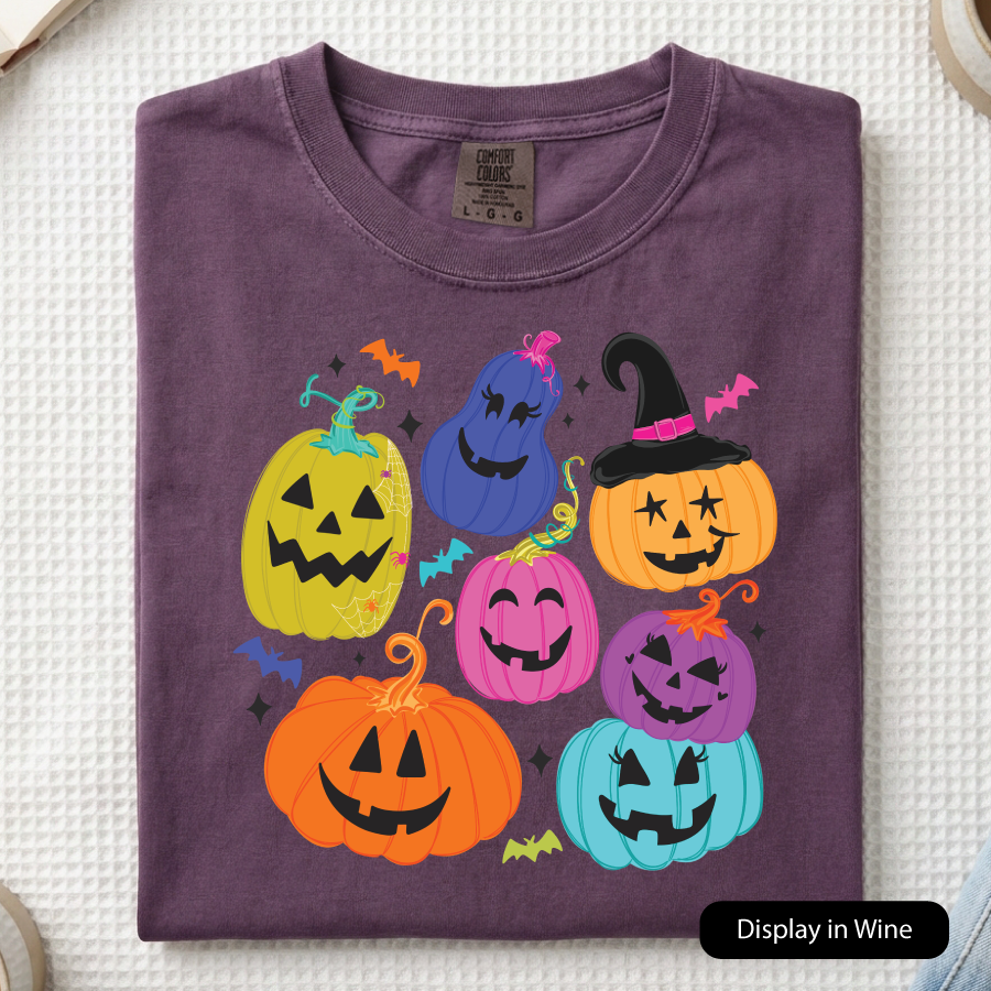 Multicolor Pumpkins (Comfort Colors)