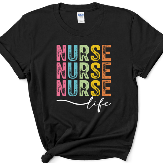 Nurse Life Short Sleeve T Shirt