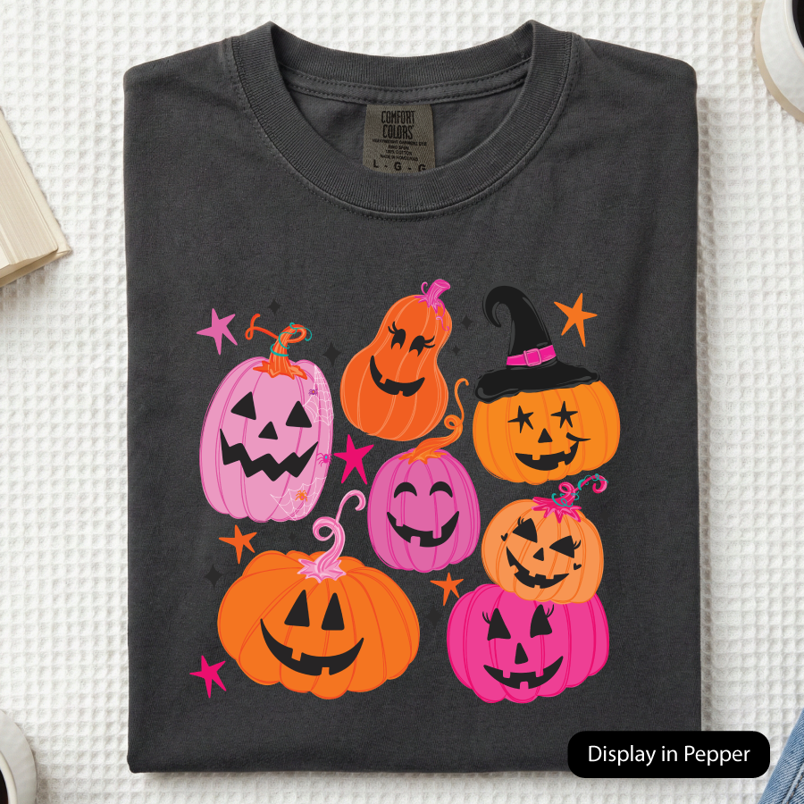 Pink Pumpkins (Comfort Colors)