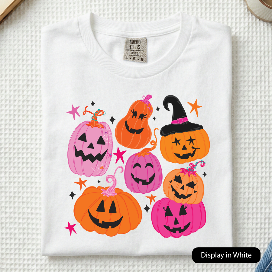 Pink Pumpkins (Comfort Colors)