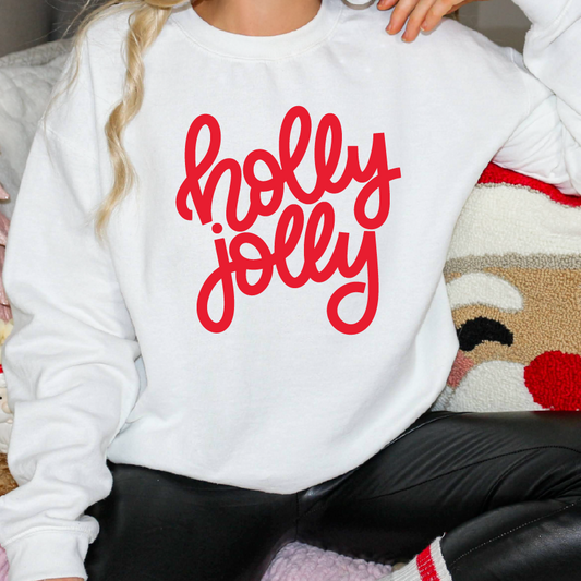 Holly Jolly (Red) Sweatshirt